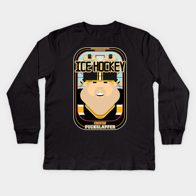 Ice Hockey Black and Yellow - Faceov Puckslapper - Sven version